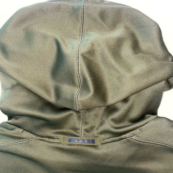 Chicago Bears Nike Salute To Service Green Army Hooded Sweatshirt Mens Large - Picture 6 of 10